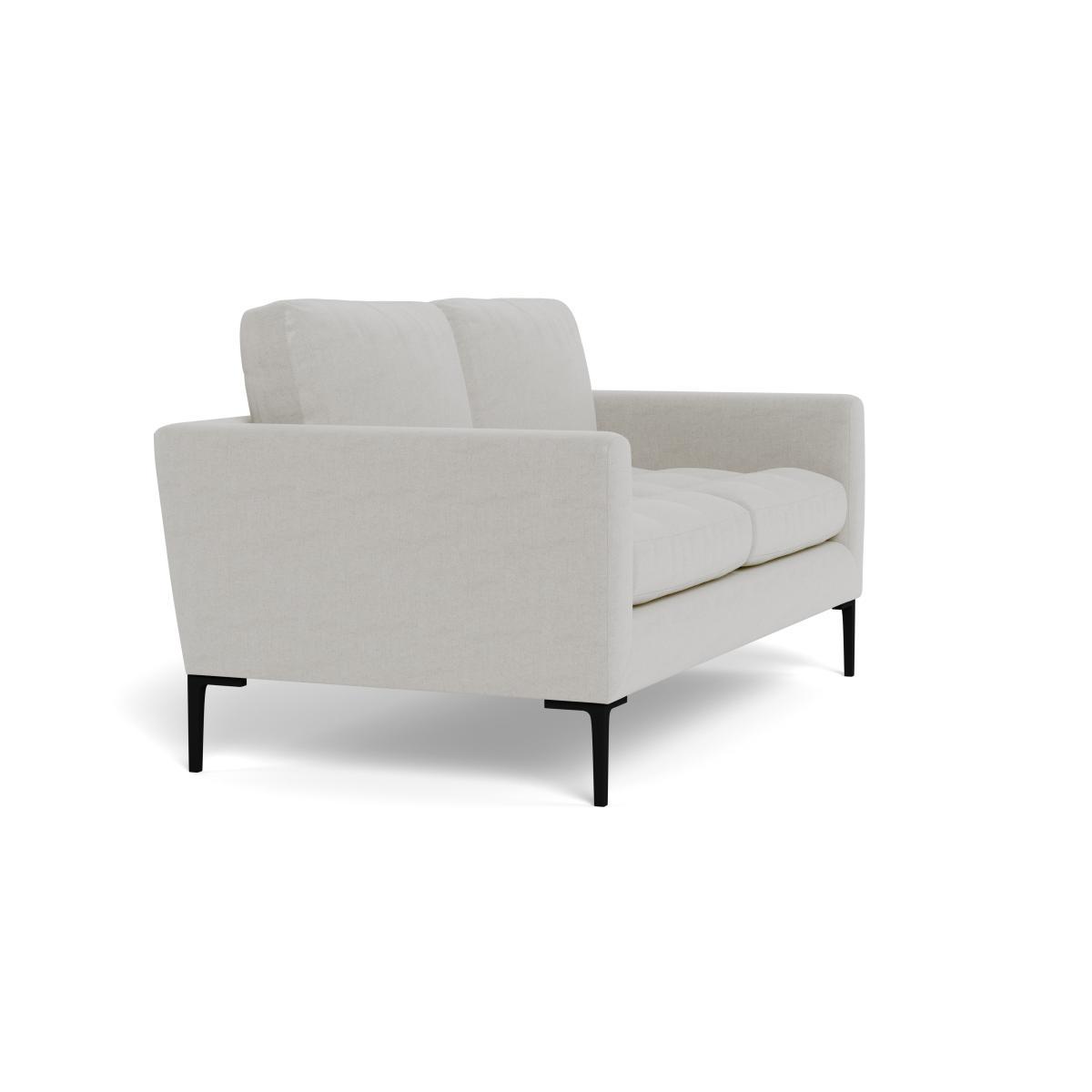 Heal's Eton 2 Seater Sofa Capelo LinenCotton Sea Salt Black Feet - Heal's UK Furniture – image 2