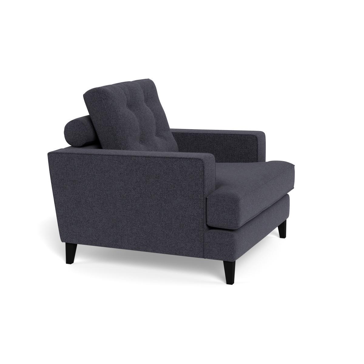 Heal's Mistral Armchair Texture Soot Natural Feet - Heal's UK Furniture – image 2