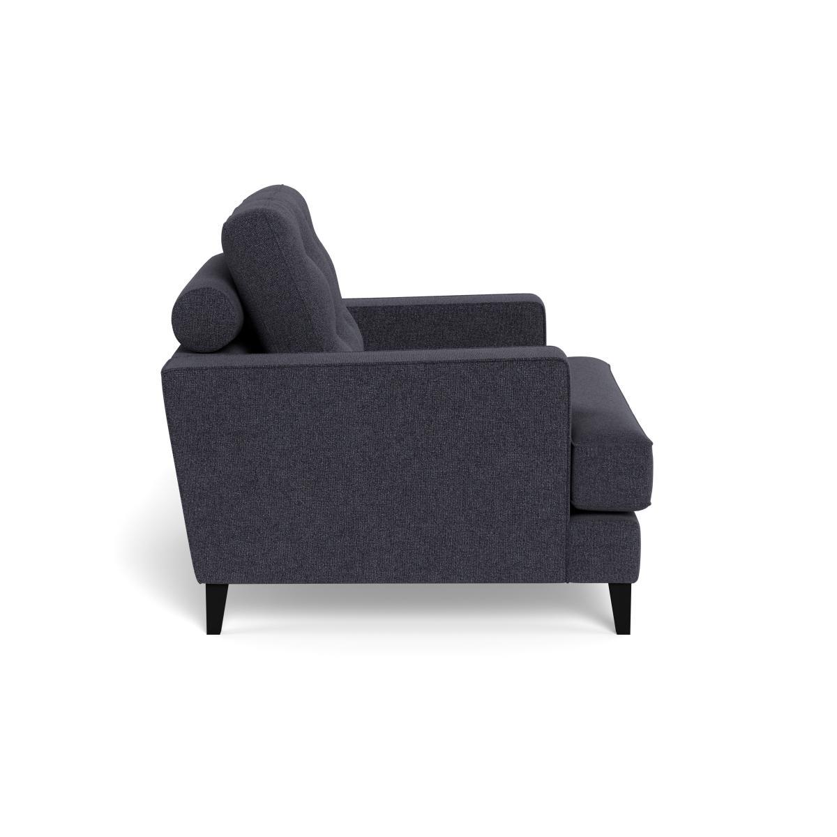 Heal's Mistral Armchair Texture Soot Natural Feet - Heal's UK Furniture – image 3