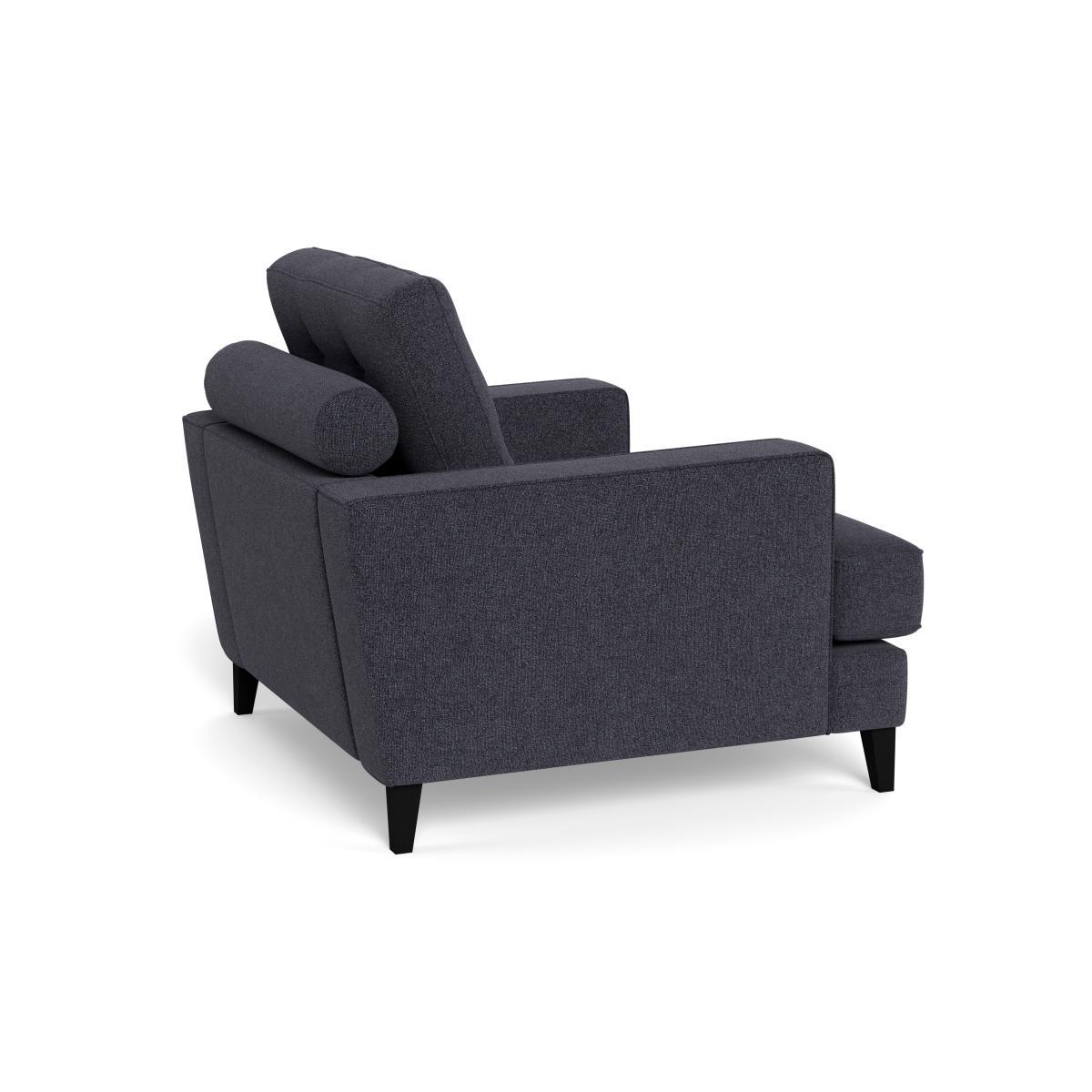 Heal's Mistral Armchair Texture Soot Natural Feet - Heal's UK Furniture – image 4
