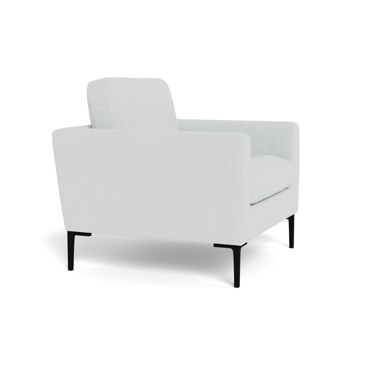 Heal's Eton Armchair Broad Weave Tin Black Feet - Heal's UK Furniture – image 2