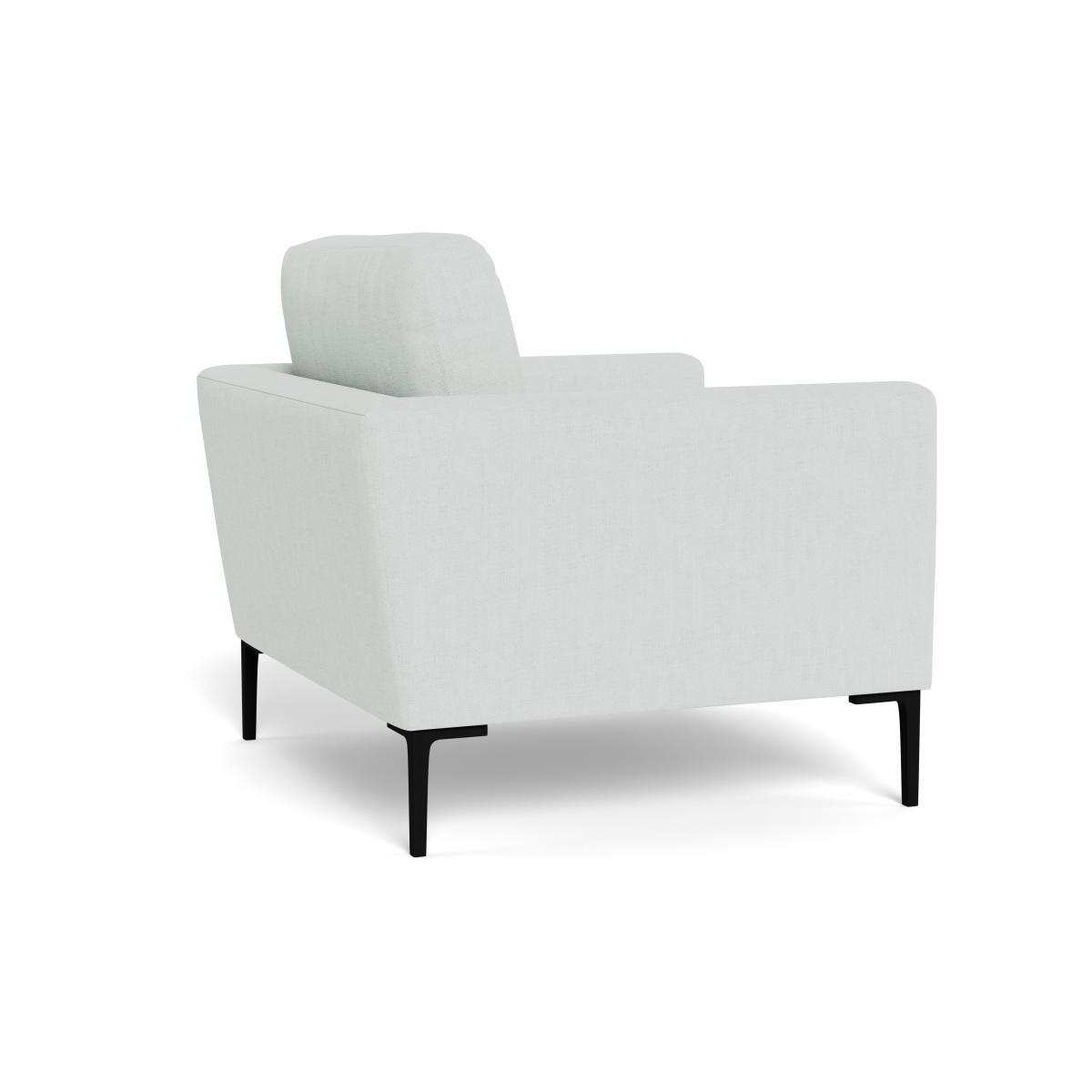 Heal's Eton Armchair Broad Weave Tin Black Feet - Heal's UK Furniture – image 4