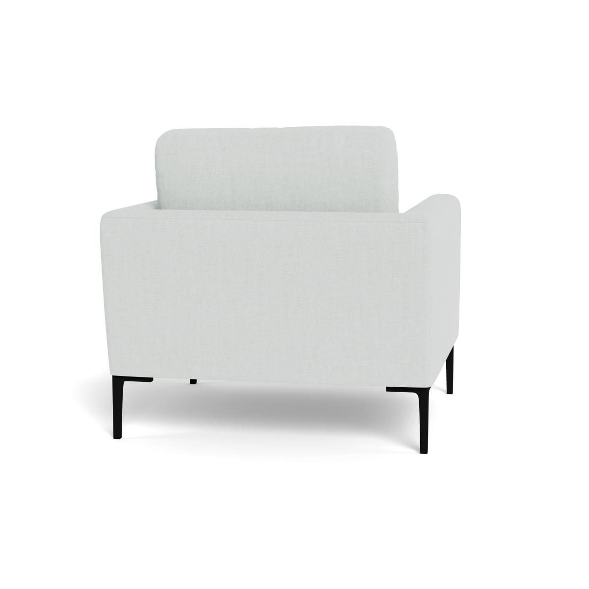Heal's Eton Armchair Broad Weave Tin Black Feet - Heal's UK Furniture – image 5