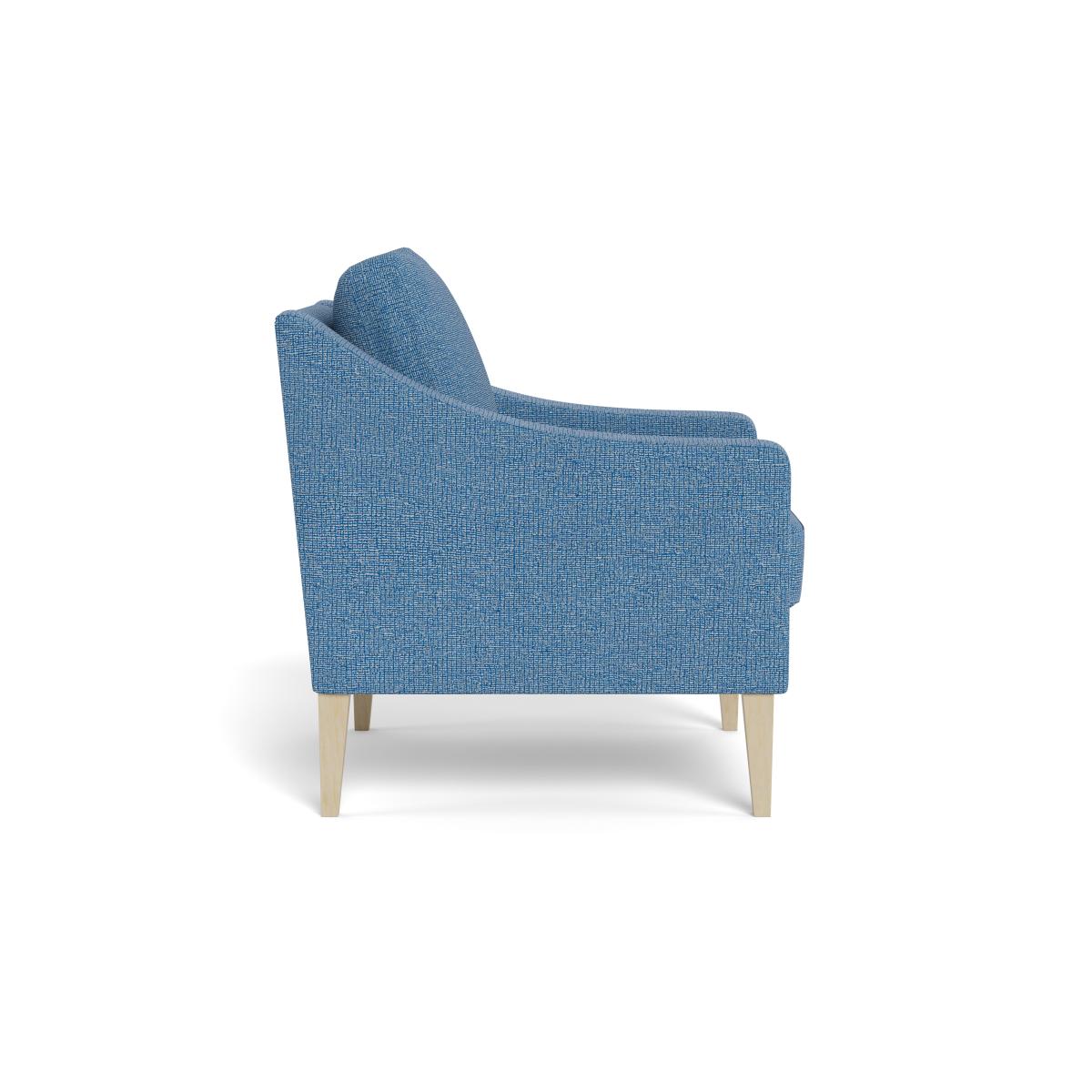 Heal's Richmond Armchair Tejo Cobalt Tinted Ash Feet – image 4