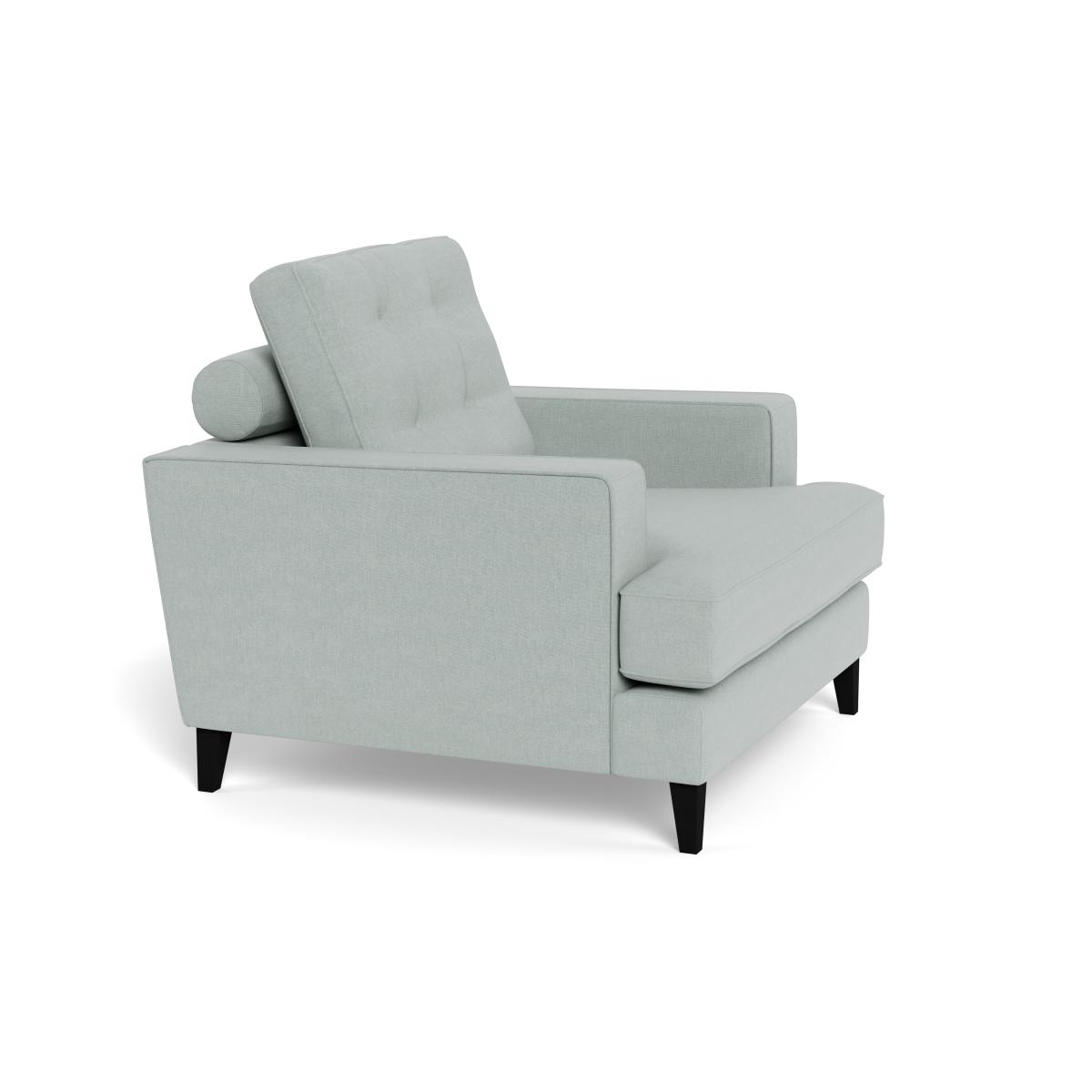 Heal's Mistral Armchair Brushed Cotton Oat Natural Feet – image 3