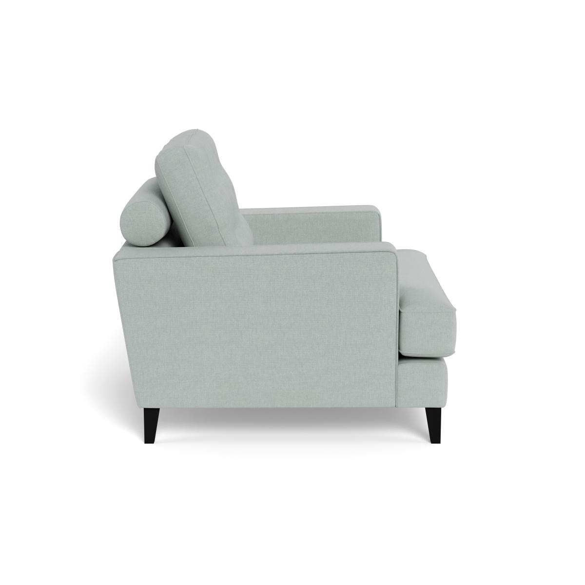 Heal's Mistral Armchair Brushed Cotton Oat Natural Feet – image 4