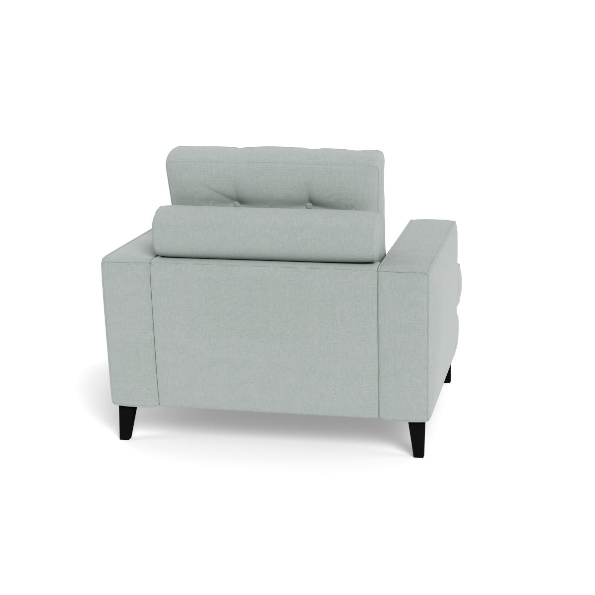Heal's Mistral Armchair Brushed Cotton Oat Natural Feet – image 6