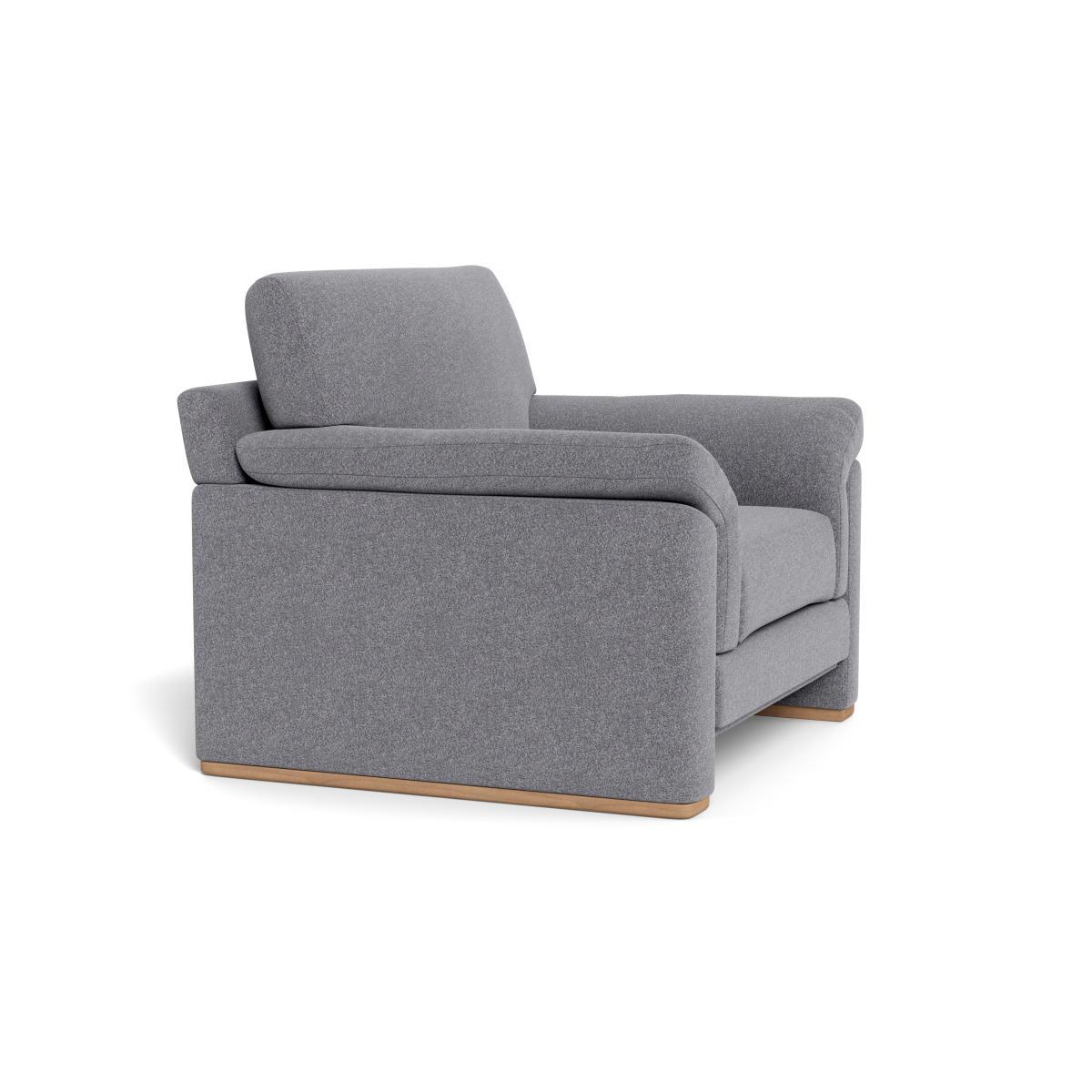 Heal's Paris II Armchair Smart Velvet Artichoke Natural - Heal's UK Furniture – image 2
