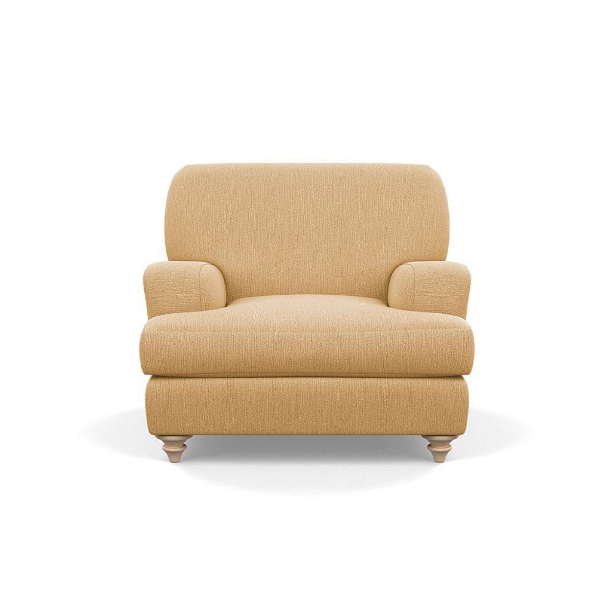 Heal's Hampstead Armchair Velvet Petrol Chestnut Stain Feet - Heal's UK Furniture – image 13