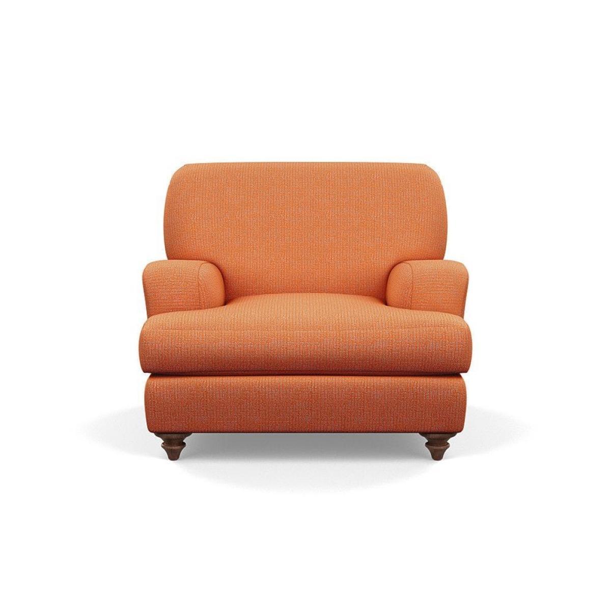 Heal's Hampstead Armchair Velvet Petrol Chestnut Stain Feet - Heal's UK Furniture – image 32