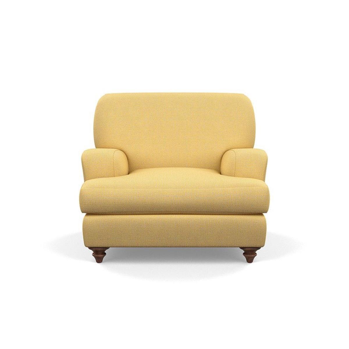 Heal's Hampstead Armchair Velvet Petrol Chestnut Stain Feet - Heal's UK Furniture – image 48