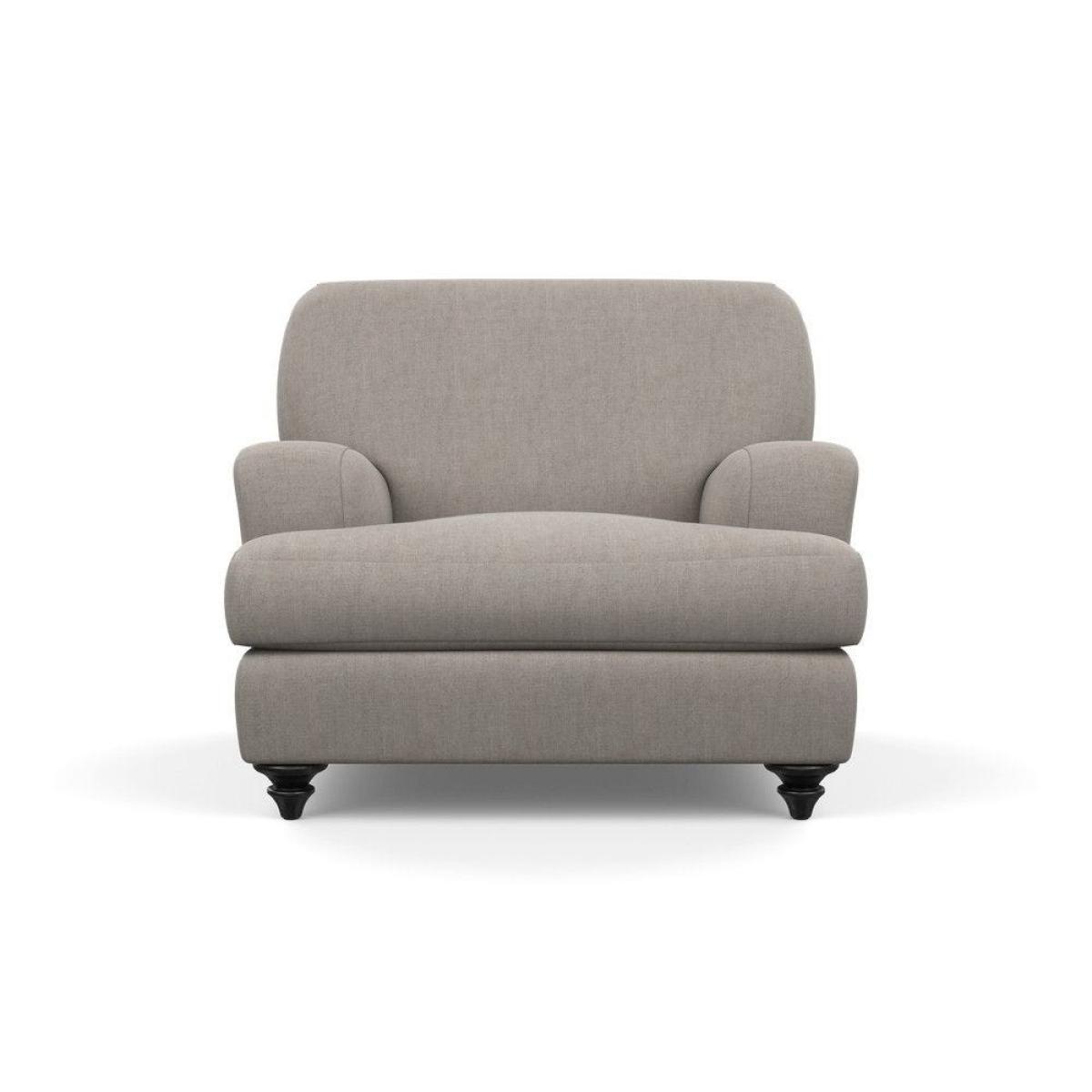 Heal's Hampstead Armchair Velvet Petrol Chestnut Stain Feet - Heal's UK Furniture – image 52