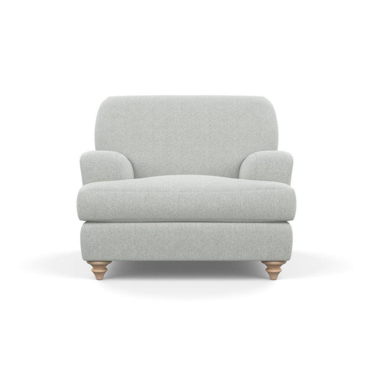 Heal's Hampstead Armchair Velvet Petrol Chestnut Stain Feet - Heal's UK Furniture – image 62