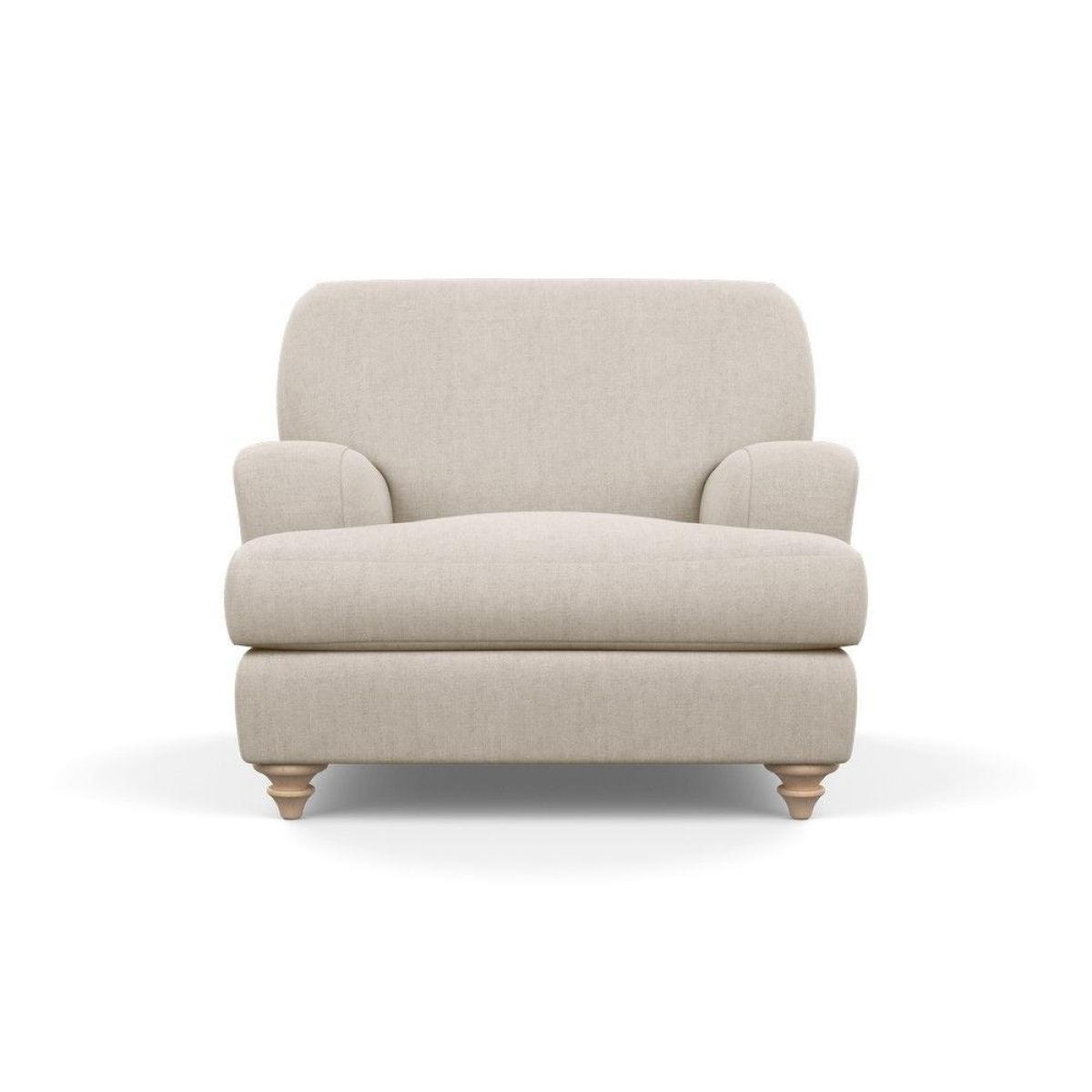 Heal's Hampstead Armchair Velvet Petrol Chestnut Stain Feet - Heal's UK Furniture – image 78