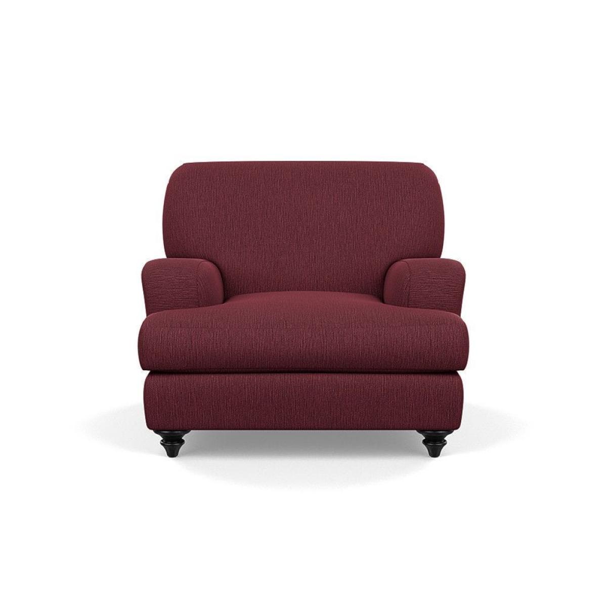 Heal's Hampstead Armchair Velvet Petrol Chestnut Stain Feet - Heal's UK Furniture – image 90