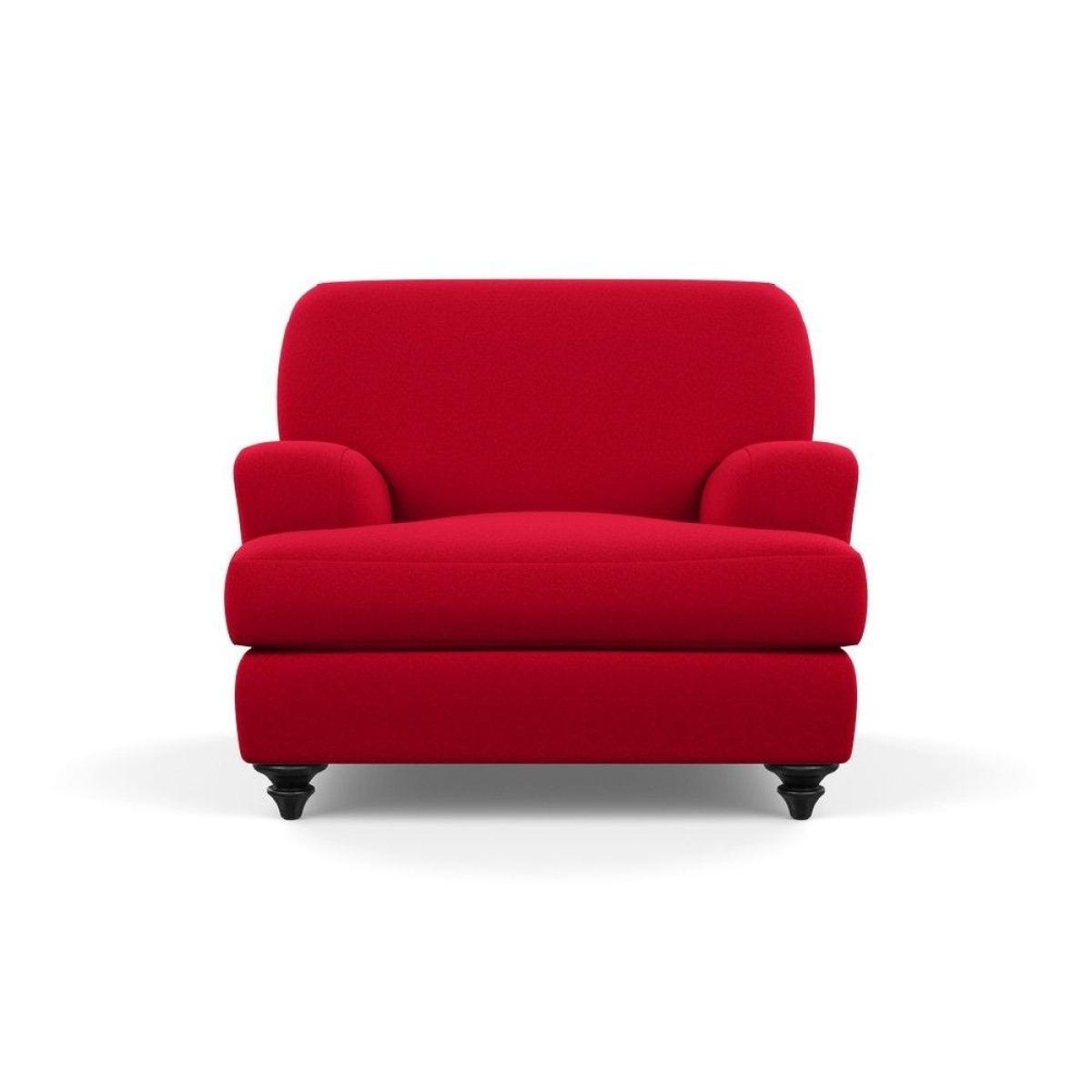 Heal's Hampstead Armchair Velvet Petrol Chestnut Stain Feet - Heal's UK Furniture – image 91