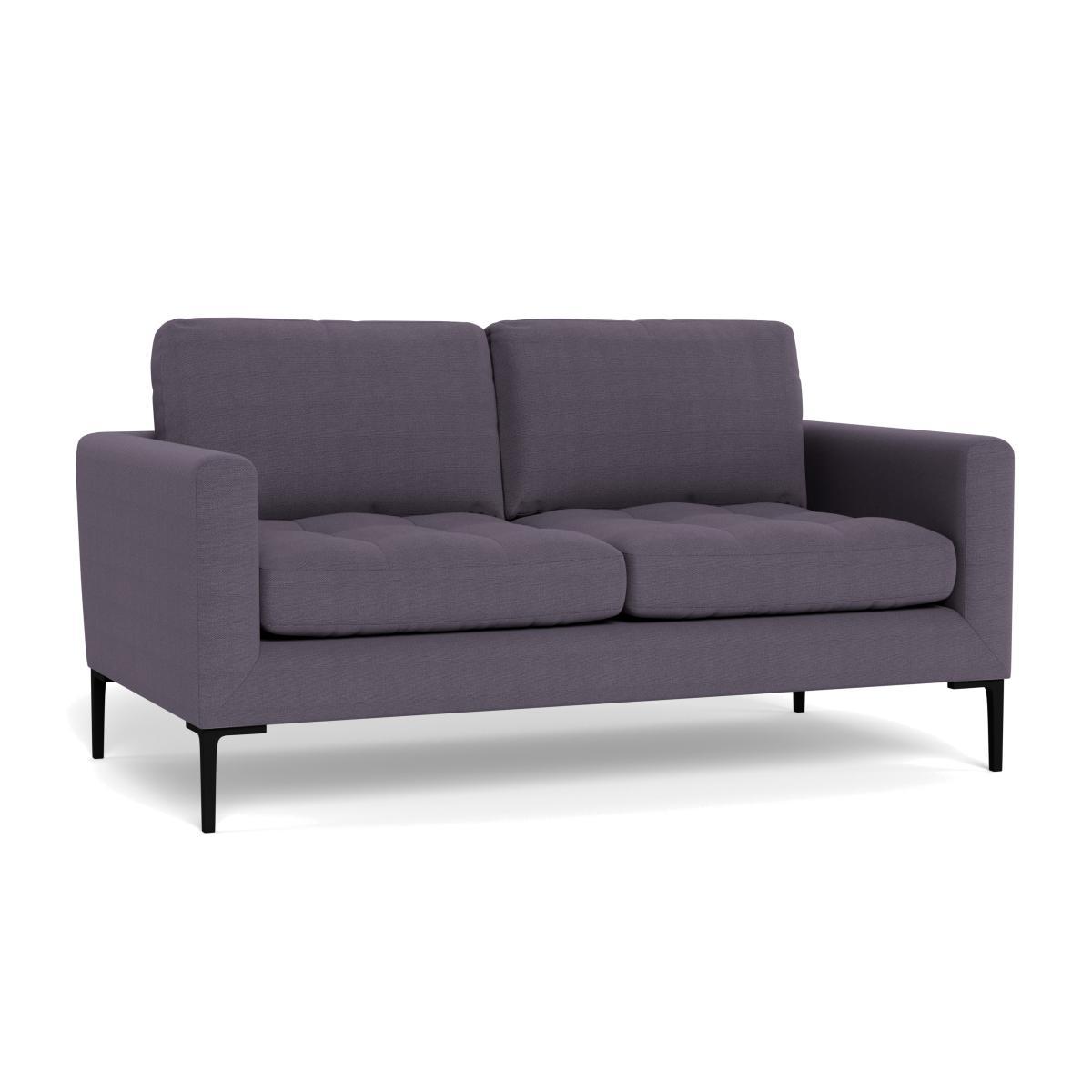 Heal's Eton 2 Seater Sofa Linen Shadow Brass Feet - Heal's UK Furniture – image 1