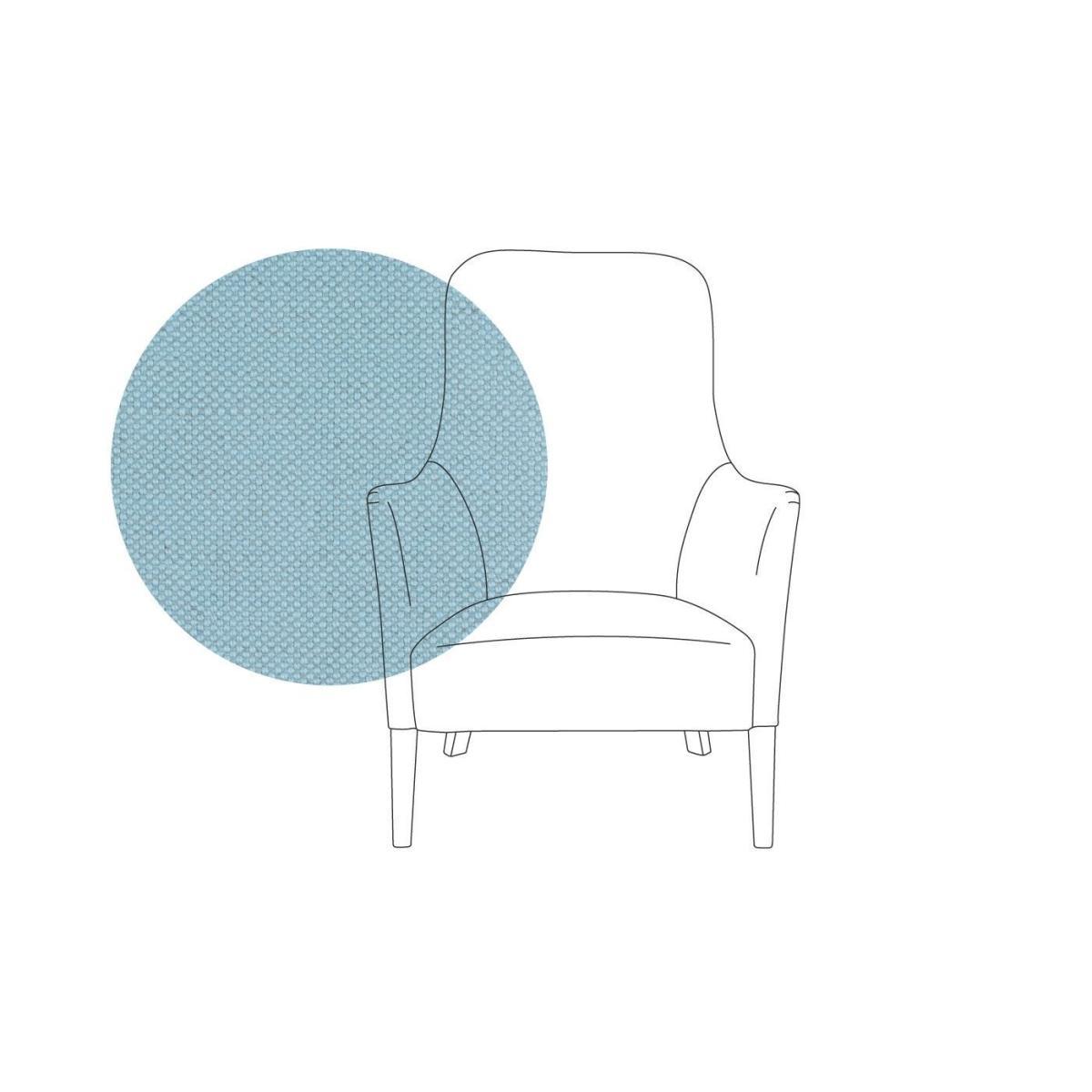 Heal's Pendel Armchair Cotton Grain Walnut Feet - Heal's UK Furniture – image 9