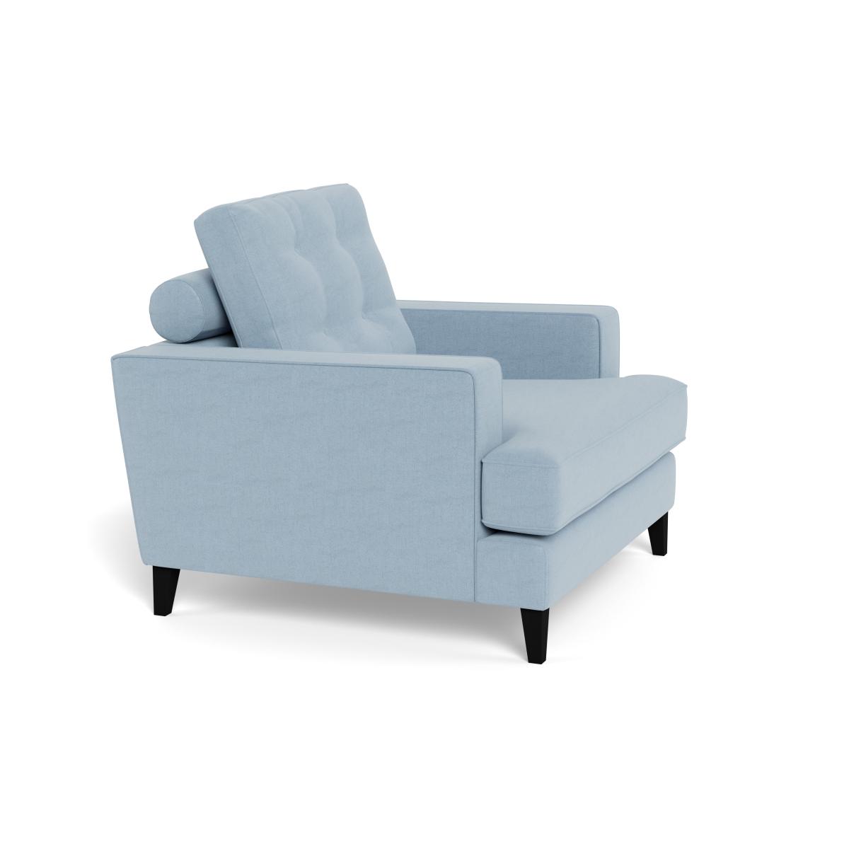 Heal's Mistral Armchair Capelo Linen-Cotton Sea Shanty Black Feet – image 3