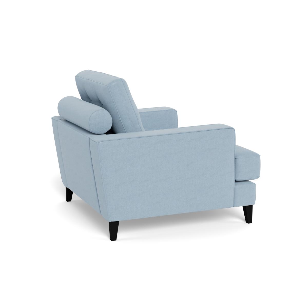 Heal's Mistral Armchair Capelo Linen-Cotton Sea Shanty Black Feet – image 5