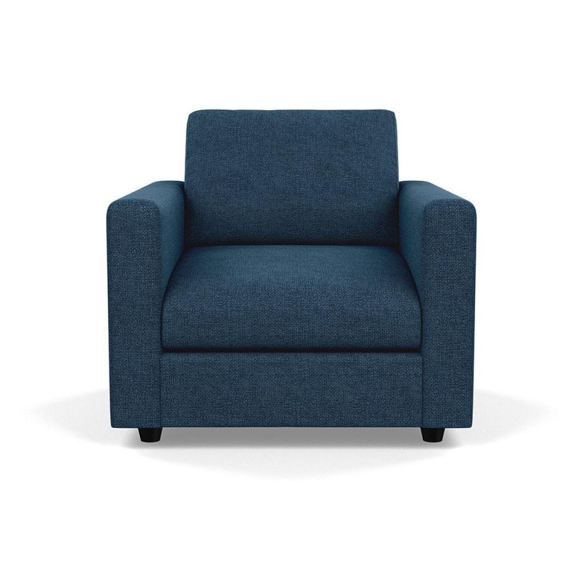 Heal's Nimbus II Armchair Velvet Black Black Feet - Heal's UK Furniture – image 2