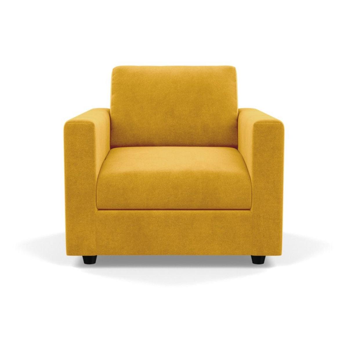 Heal's Nimbus II Armchair Velvet Black Black Feet - Heal's UK Furniture – image 26