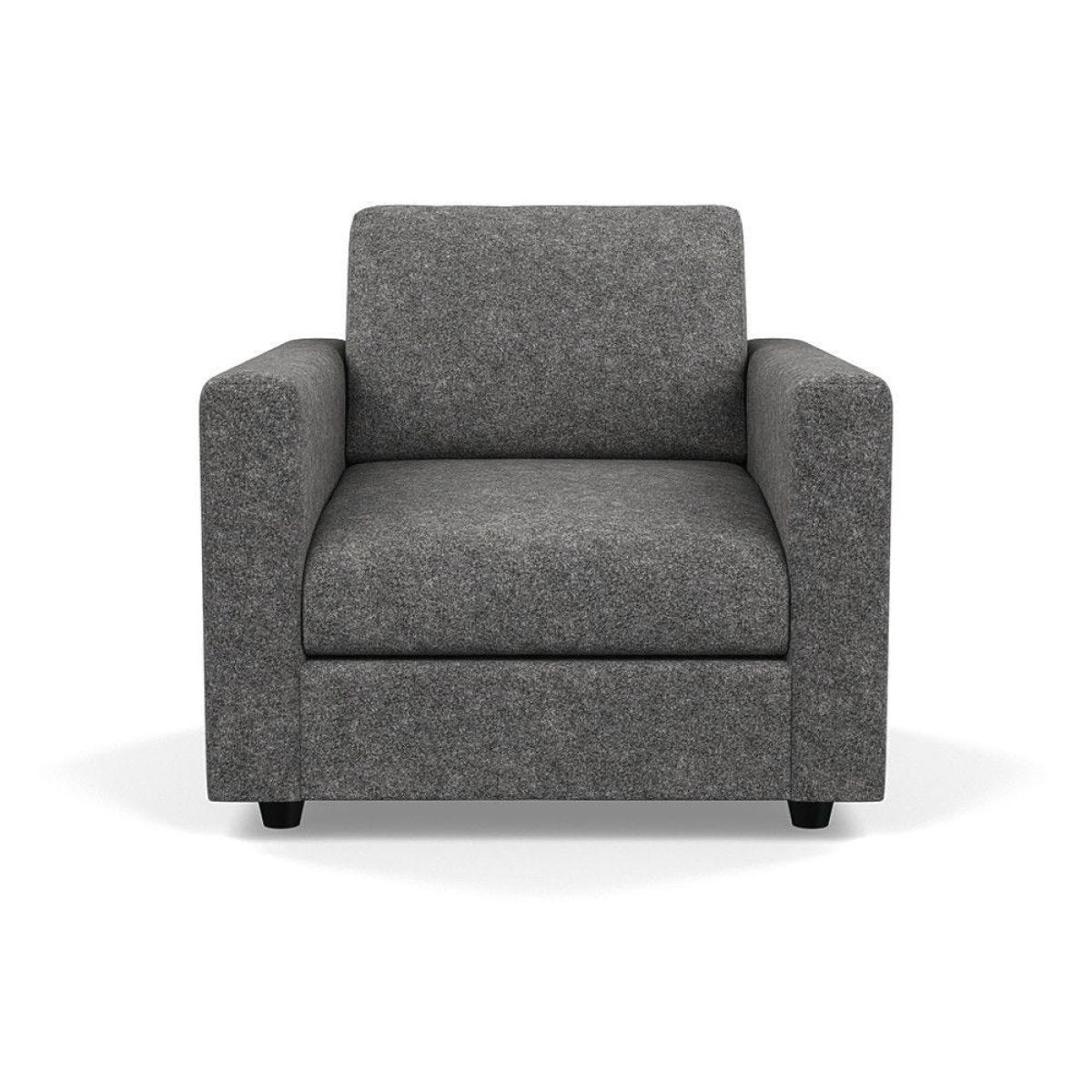 Heal's Nimbus II Armchair Velvet Black Black Feet - Heal's UK Furniture – image 8