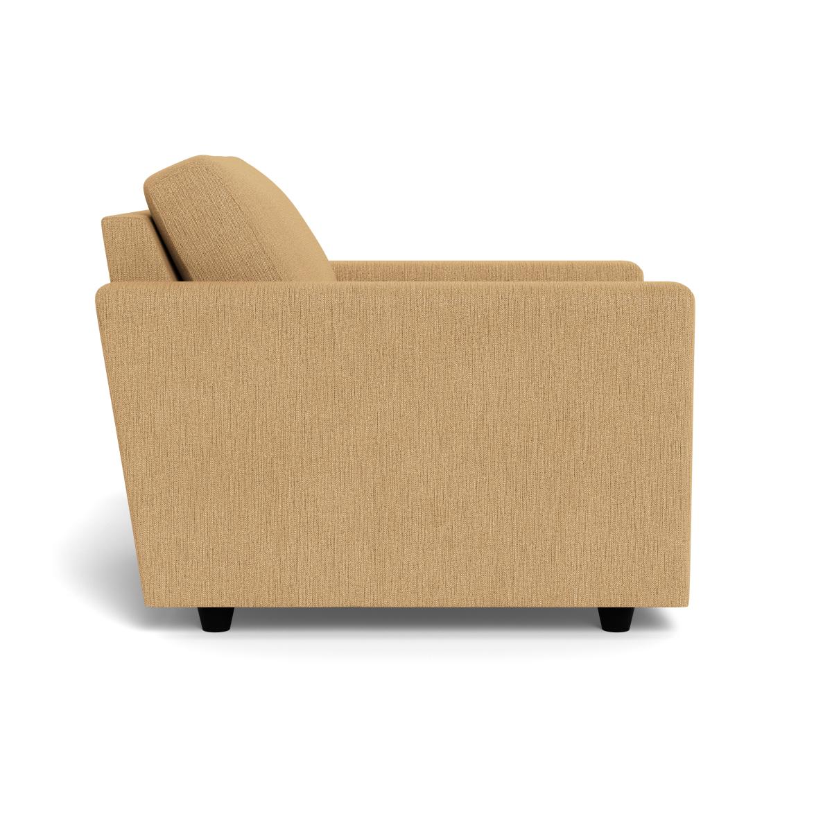 Heal's Nimbus II Armchair Smart Linen Mix Sand Black Feet – image 3