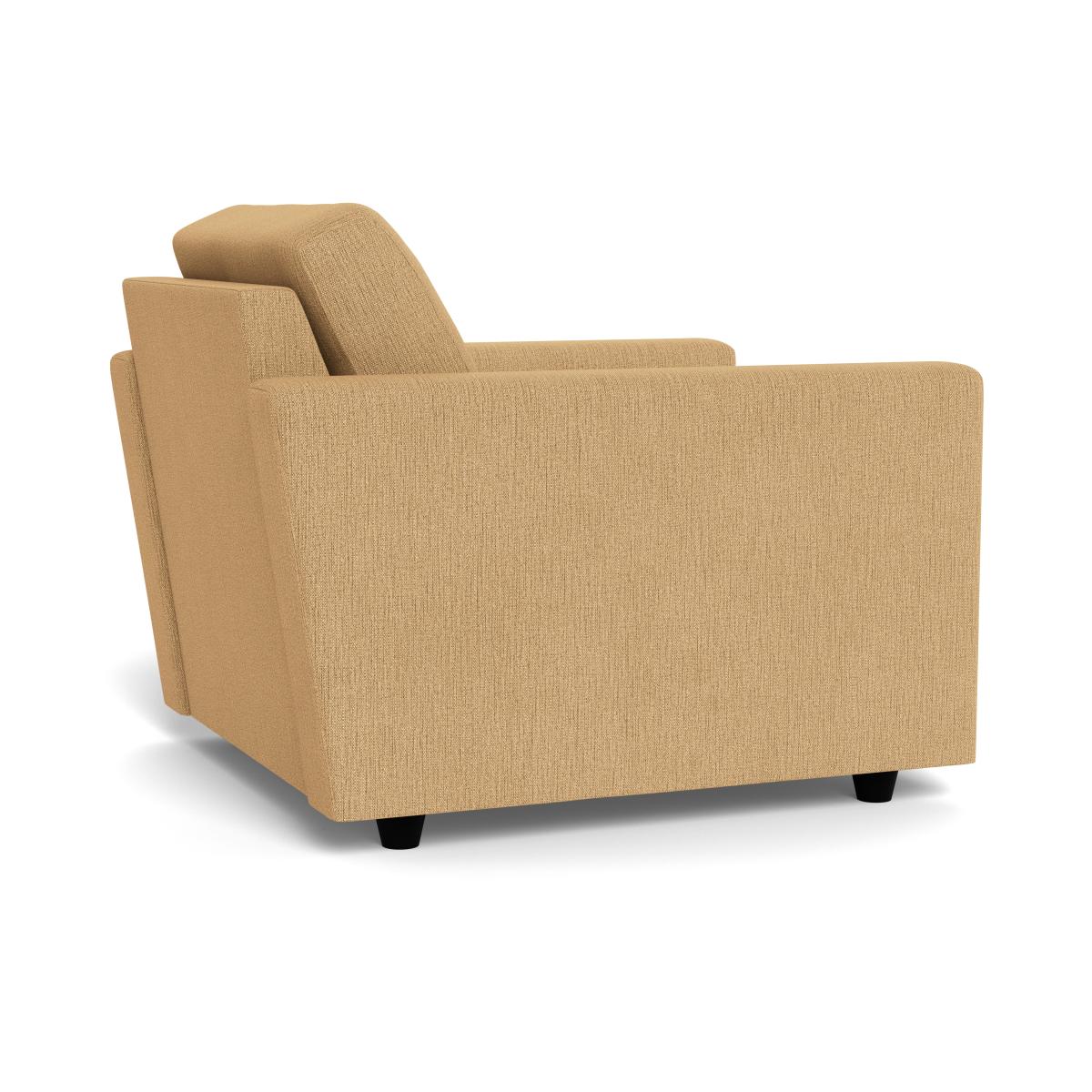 Heal's Nimbus II Armchair Smart Linen Mix Sand Black Feet – image 4