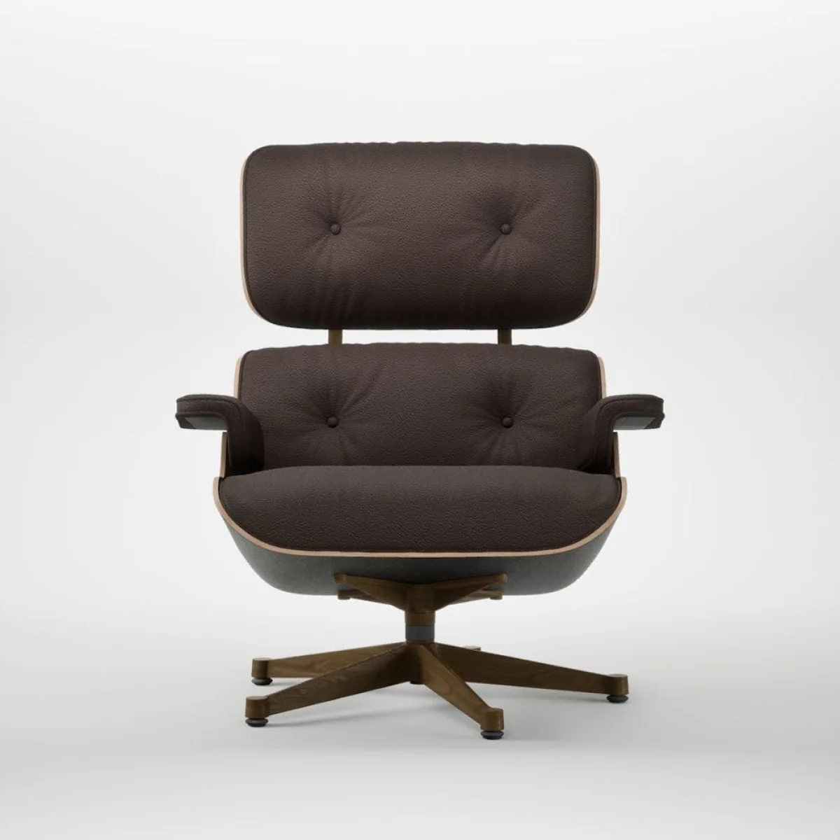 Eames Lounge Chair Chestnut Natural Classic L50 68 Chocolate Black Base 04 – image 2