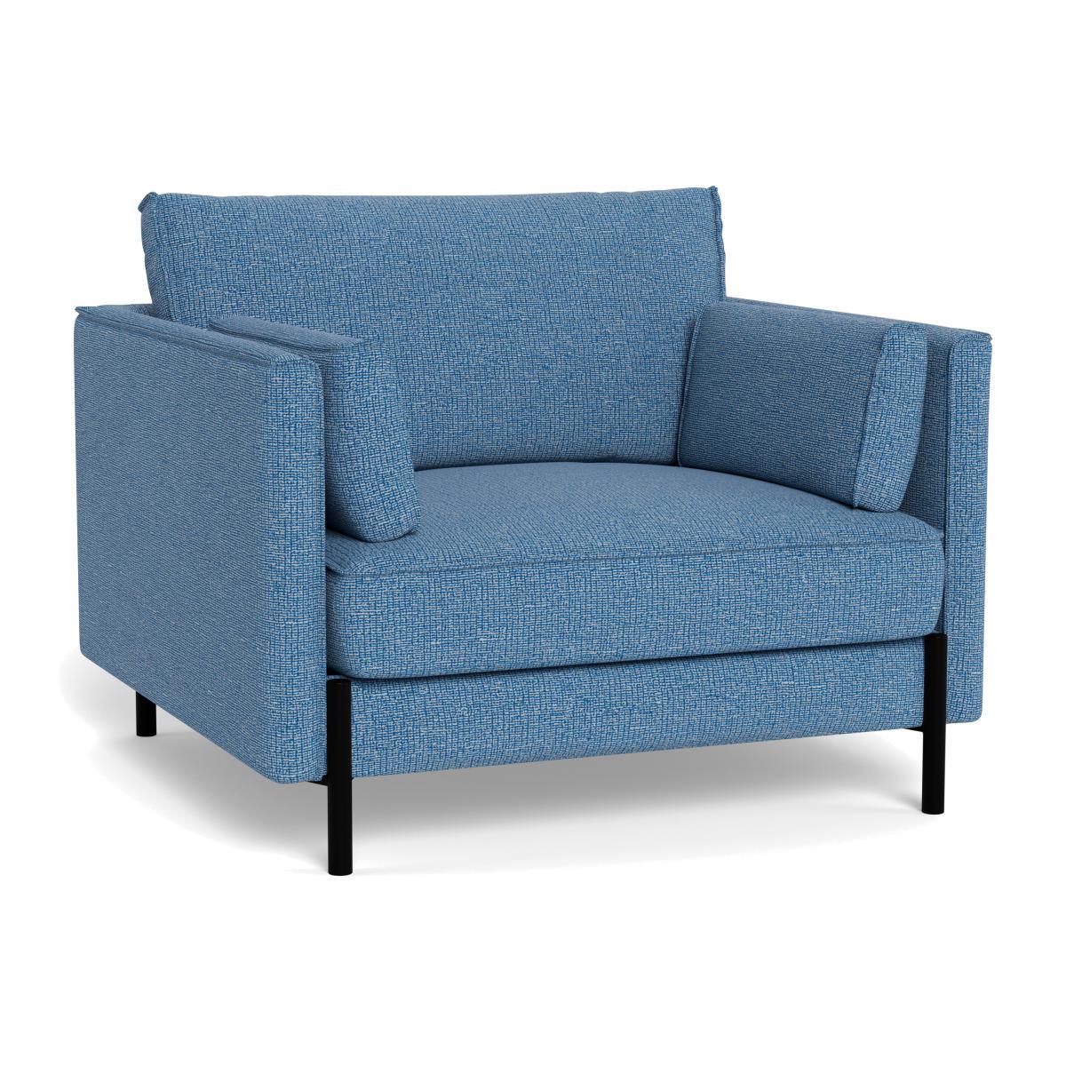 Heal's Tortona Armchair Tejo Recycled Cobalt - Heal's UK Furniture – image 1