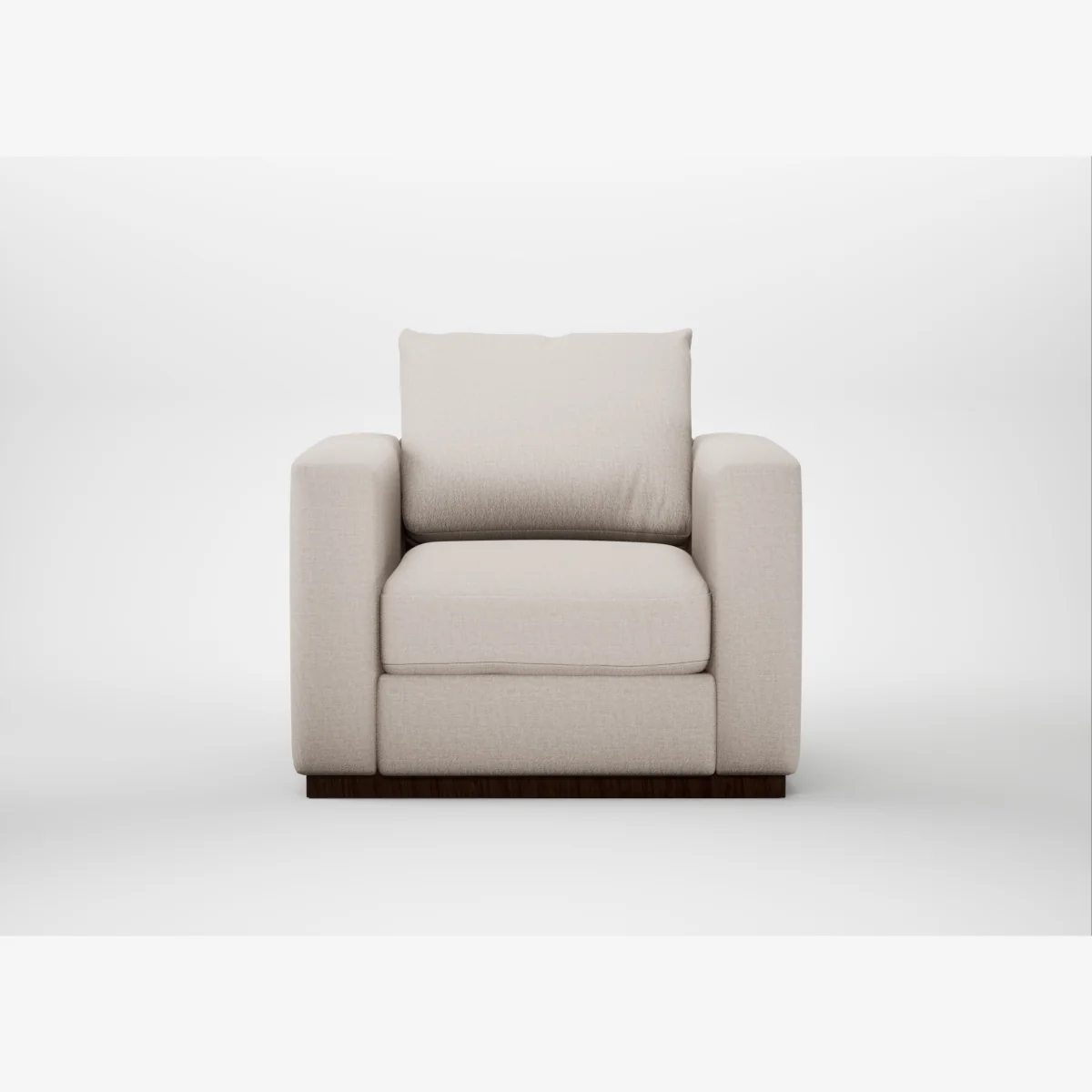 Heal's Trento Armchair Capelo Linen-Cotton Sesame – image 1