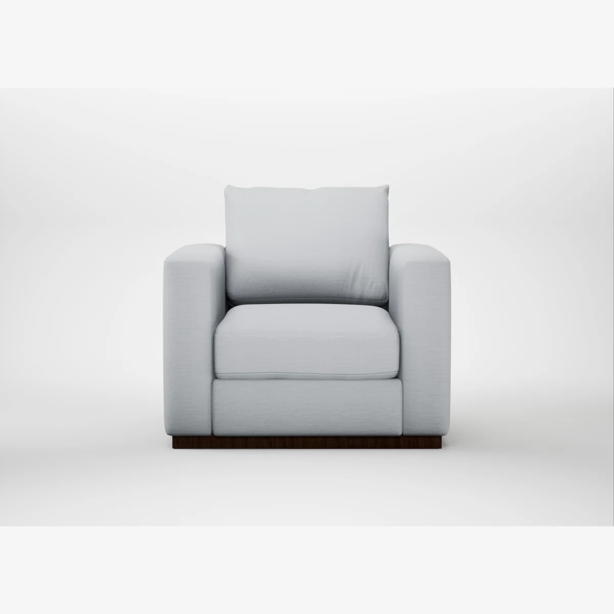 Heal's Trento Armchair Broad Weave Tin – image 1