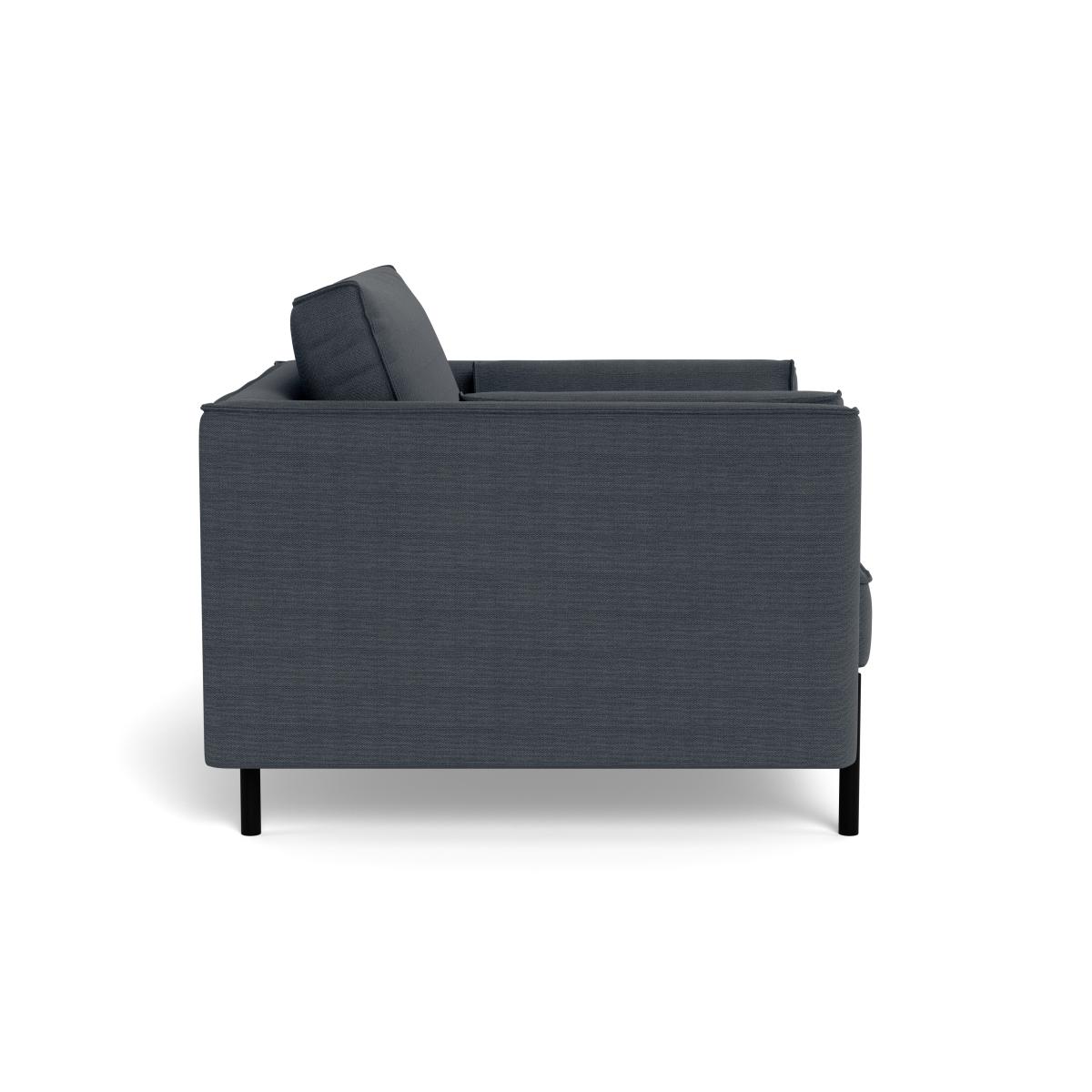 Heal's Tortona Armchair Linen Dark Grey – image 4