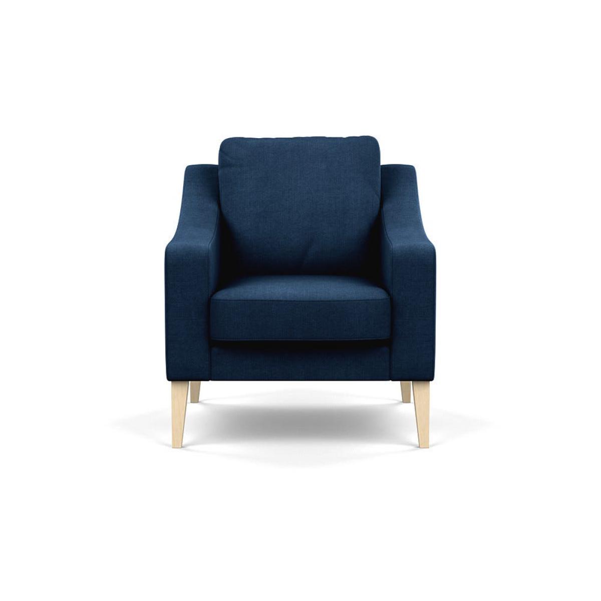 Heal's Richmond Armchair Capelo Linen-Cotton Ink Spot Natural Feet – image 2