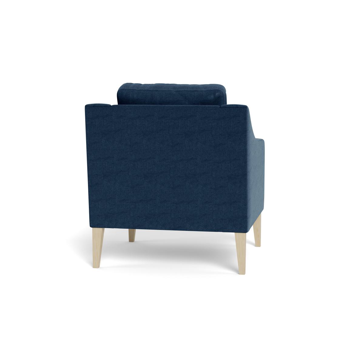 Heal's Richmond Armchair Capelo Linen-Cotton Ink Spot Natural Feet – image 6