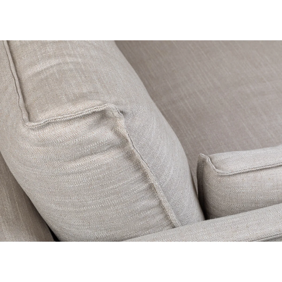 Heal's Tortona Armchair Wool Velvet Olive Black Feet – image 5