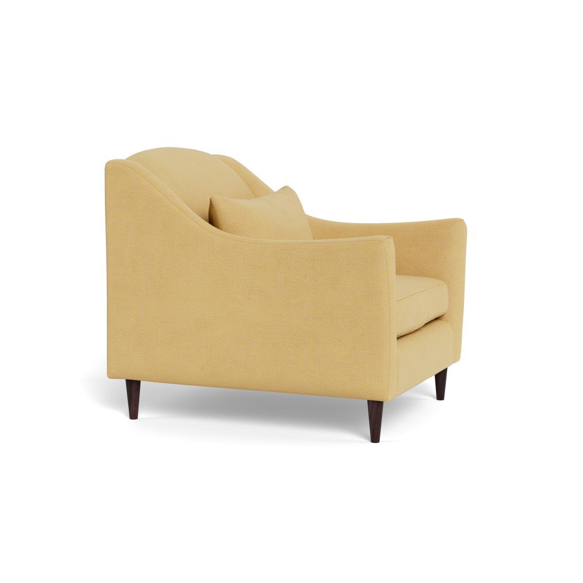 Heal's Somerset Armchair Tejo Recycled Ochre Dark Stain - Heal's UK Furniture – image 2