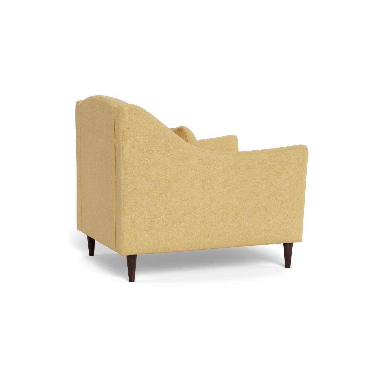 Heal's Somerset Armchair Tejo Recycled Ochre Dark Stain - Heal's UK Furniture – image 4