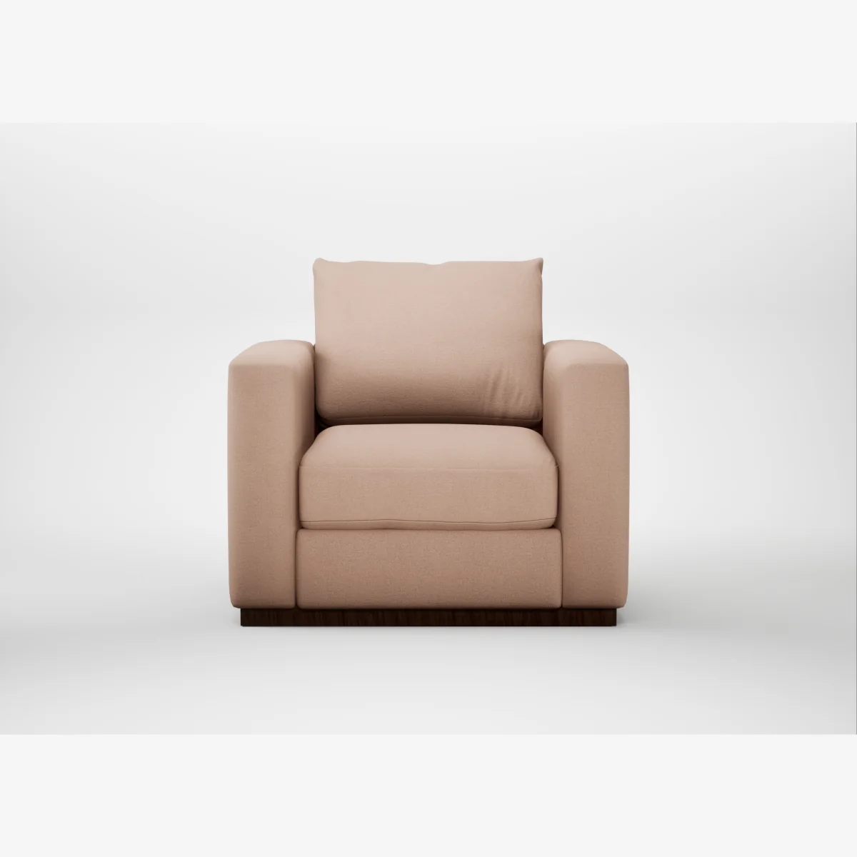 Heal's Trento Armchair Capelo Linen-Cotton Rosedale – image 1