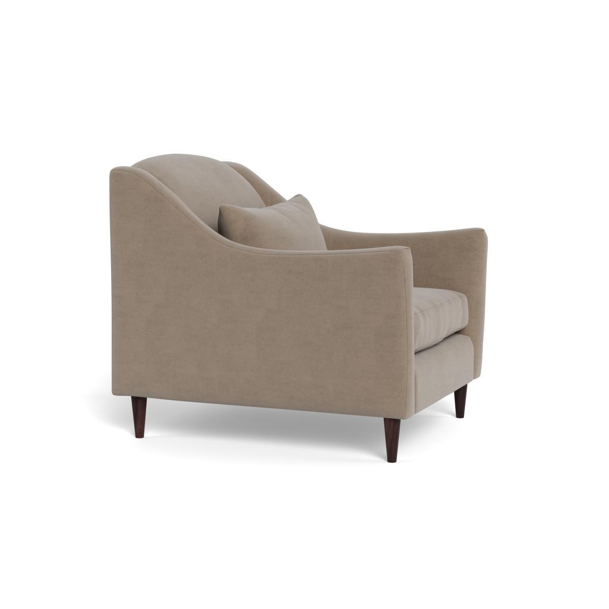 Heal's Somerset Armchair Smart Velvet Dove - Heal's UK Furniture – image 2