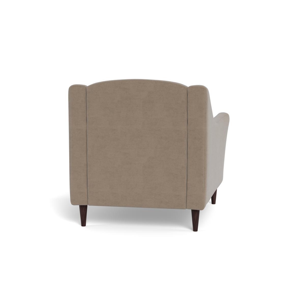 Heal's Somerset Armchair Smart Velvet Dove - Heal's UK Furniture – image 5