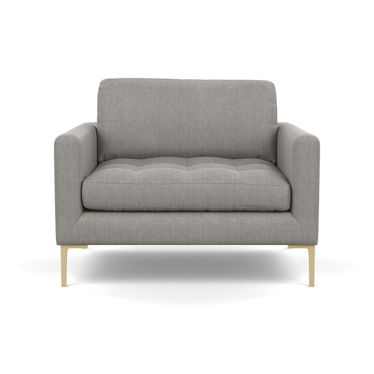 Heal's Richmond Armchair Smart Luxe Velvet Ocean Black Feet - Heal's UK Furniture – image 112