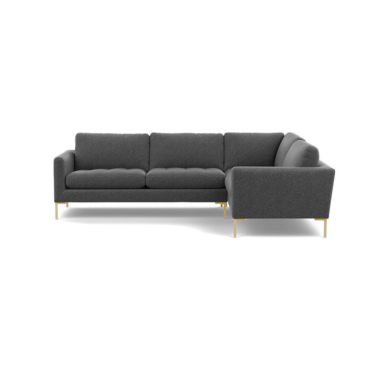 Heal's Richmond Armchair Smart Luxe Velvet Ocean Black Feet - Heal's UK Furniture – image 120