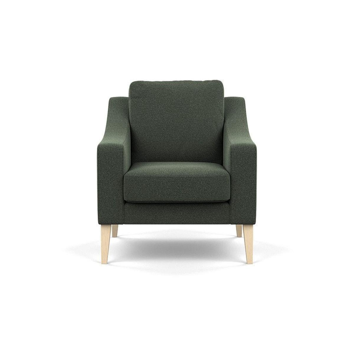 Heal's Richmond Armchair Smart Luxe Velvet Ocean Black Feet - Heal's UK Furniture – image 121