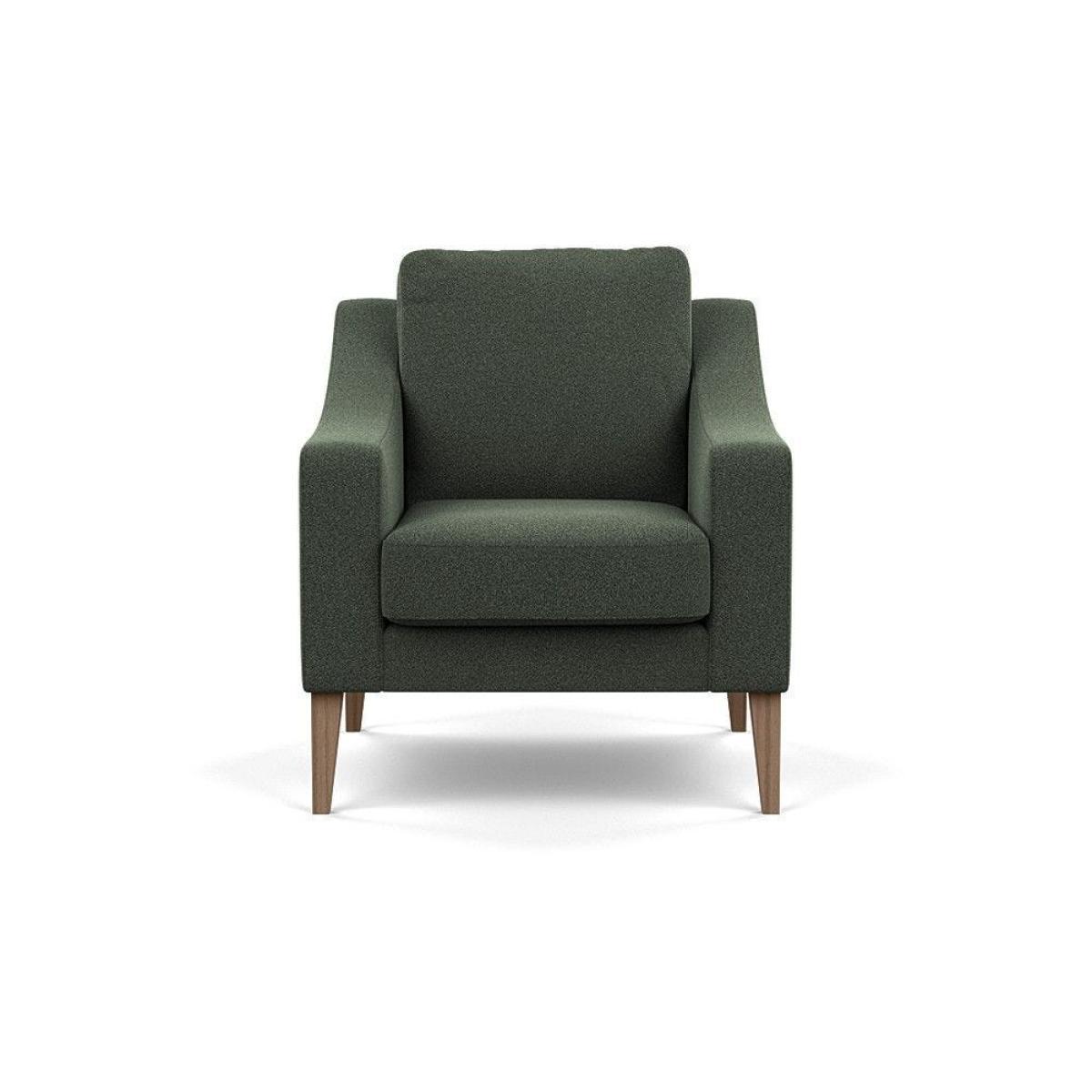 Heal's Richmond Armchair Smart Luxe Velvet Ocean Black Feet - Heal's UK Furniture – image 125