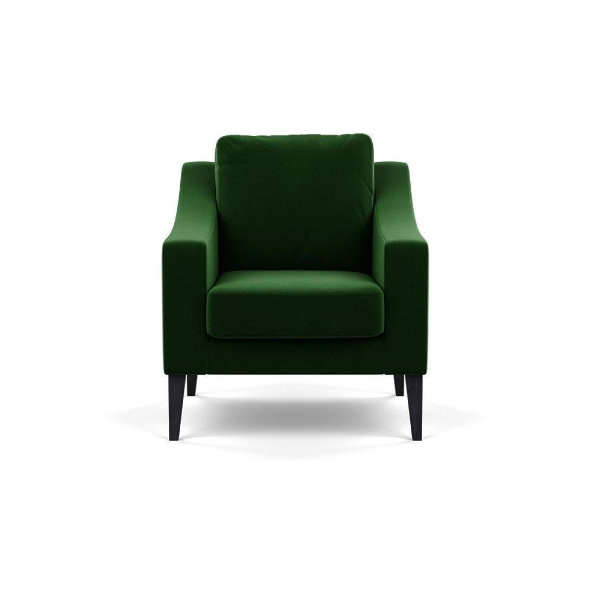 Heal's Richmond Armchair Smart Luxe Velvet Ocean Black Feet - Heal's UK Furniture – image 127