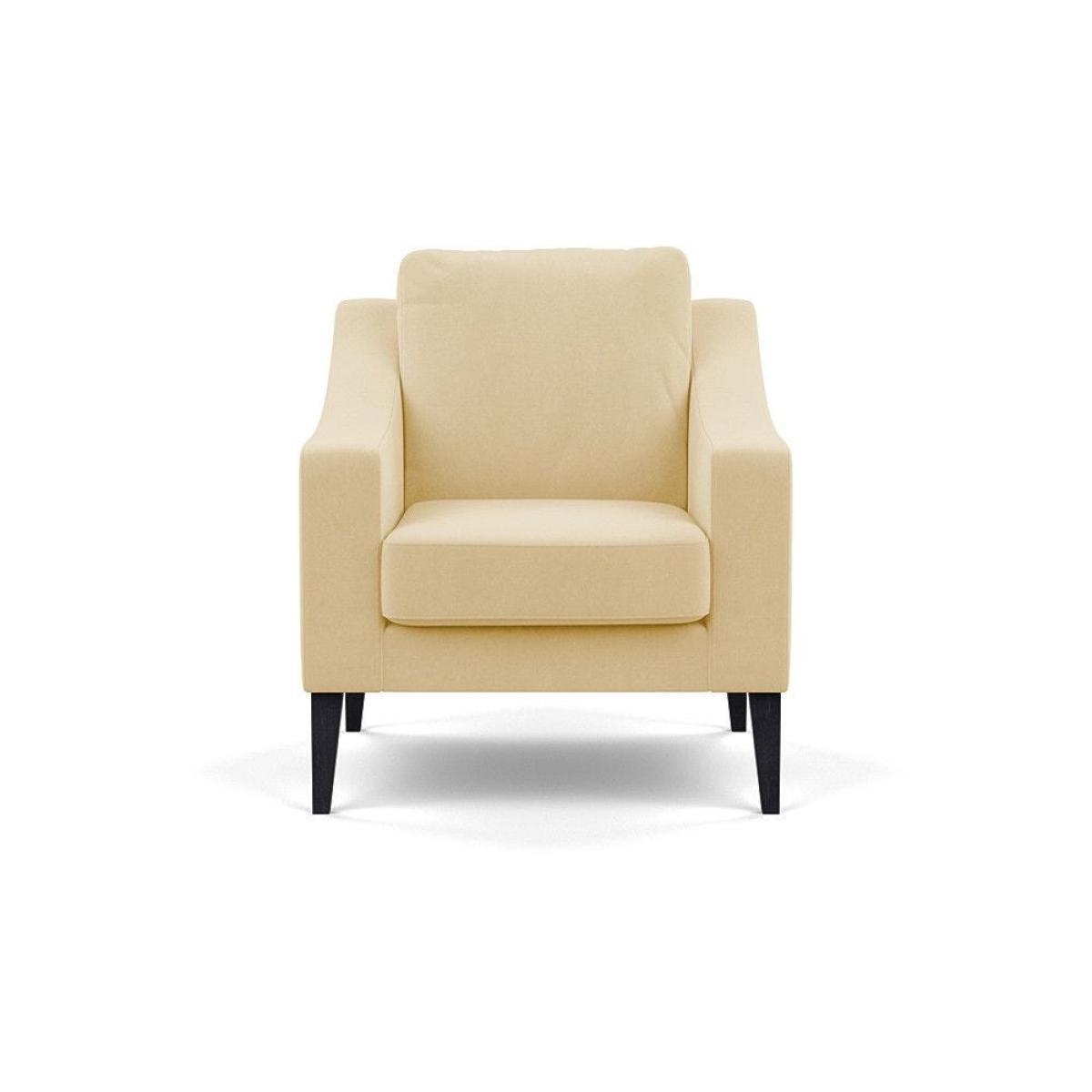 Heal's Richmond Armchair Smart Luxe Velvet Ocean Black Feet - Heal's UK Furniture – image 131