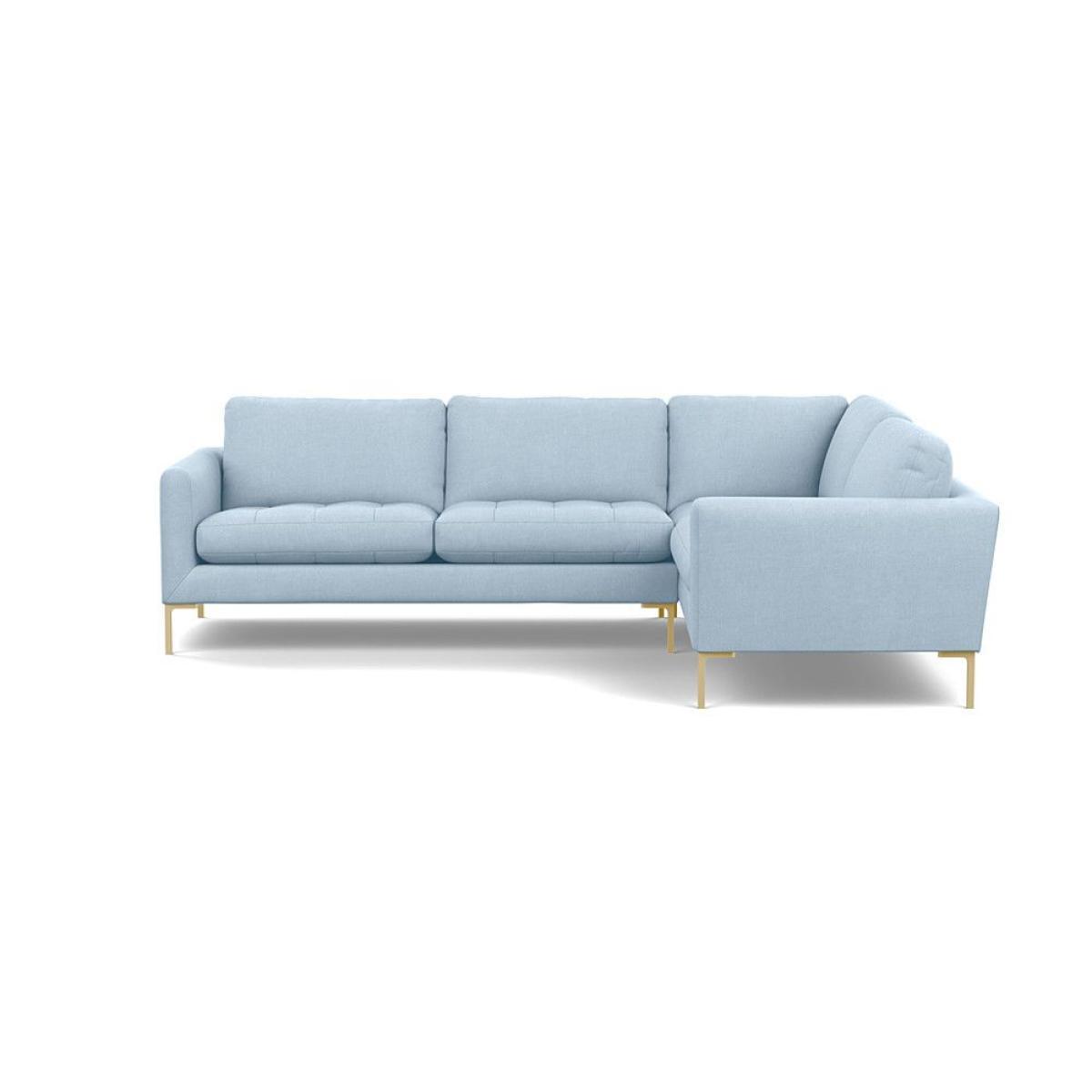 Heal's Richmond Armchair Smart Luxe Velvet Ocean Black Feet - Heal's UK Furniture – image 18
