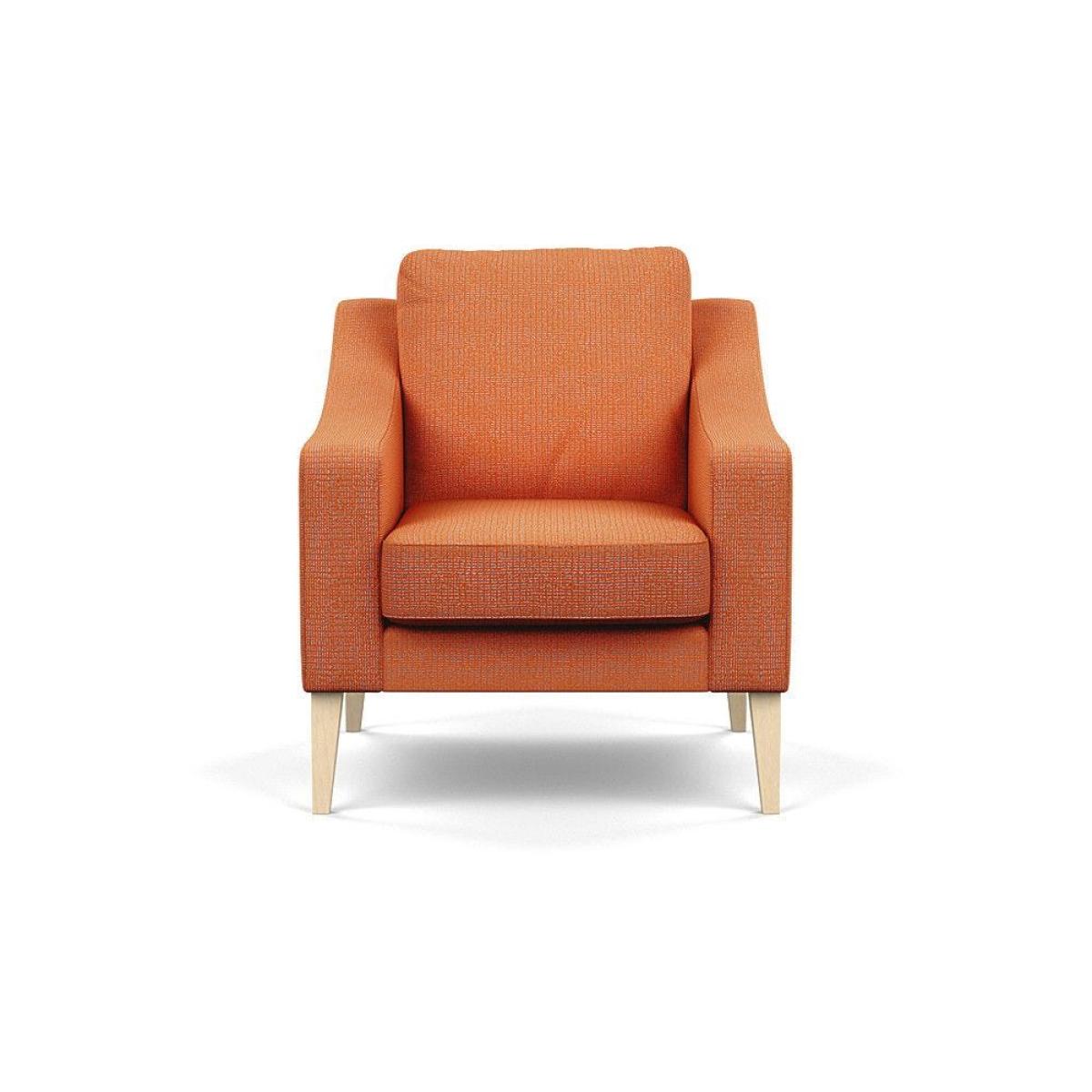 Heal's Richmond Armchair Smart Luxe Velvet Ocean Black Feet - Heal's UK Furniture – image 32